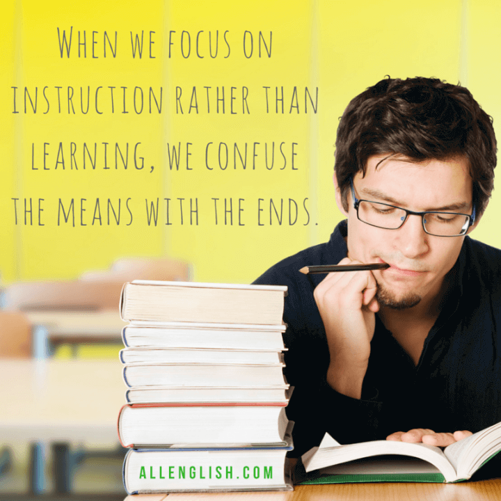 When We Focus on Learning… – All English Blog